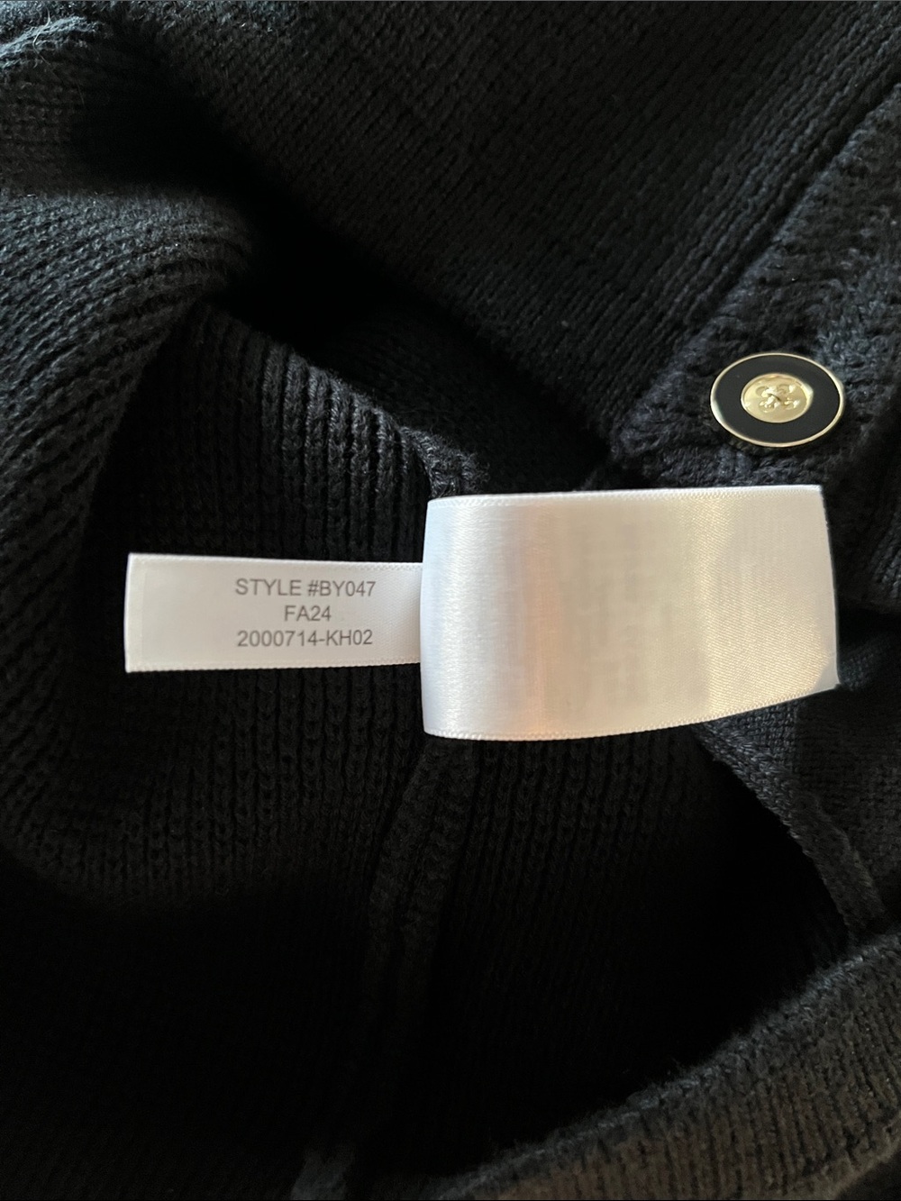 NWT J.Crew Factory | Lady cardigan jacket | Black | Size M - Picture 9 of 9